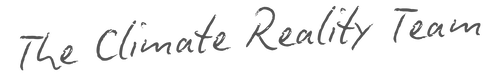 The Climate Reality Project team