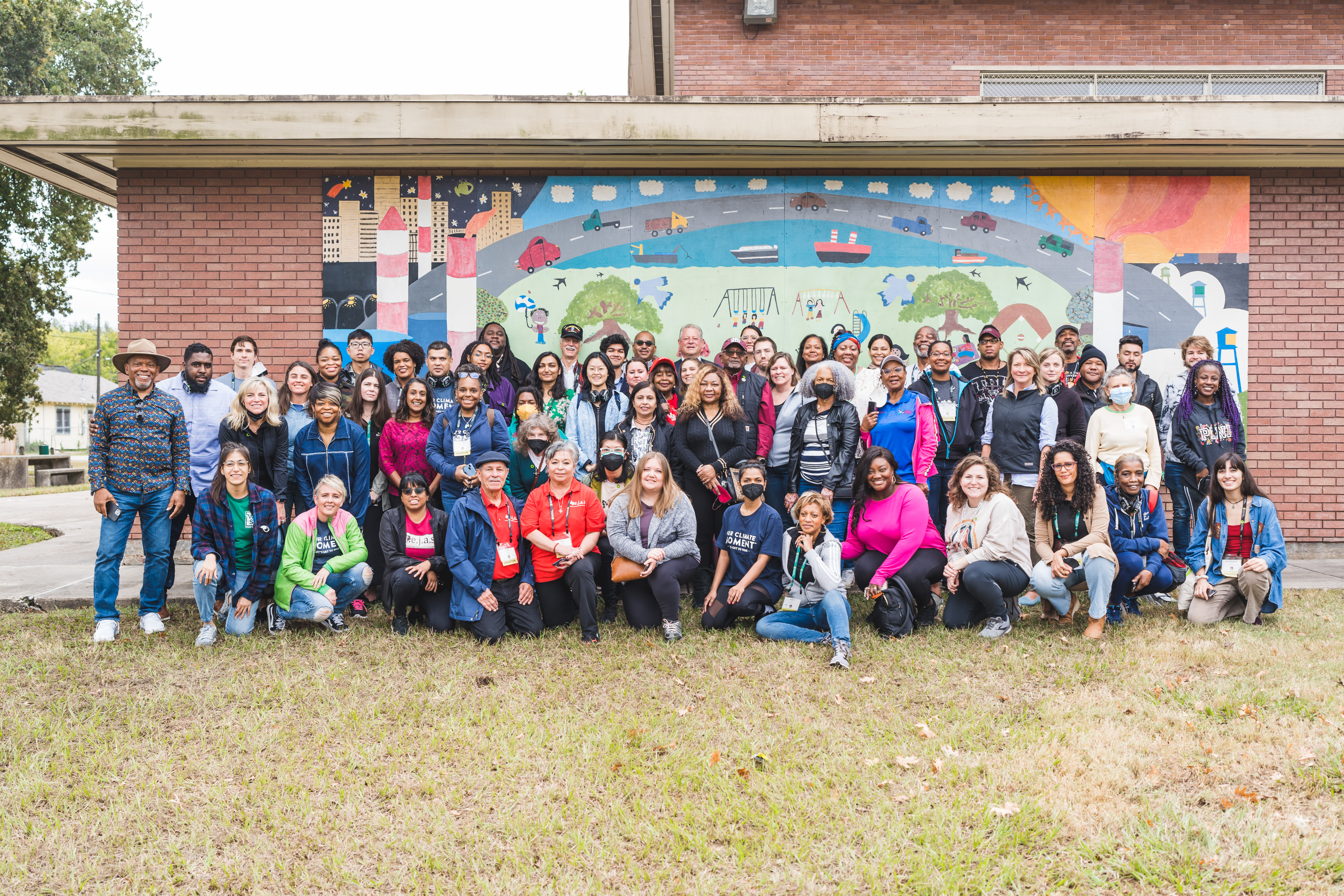 climate reality staff members and supporters at the 2022 bus tour