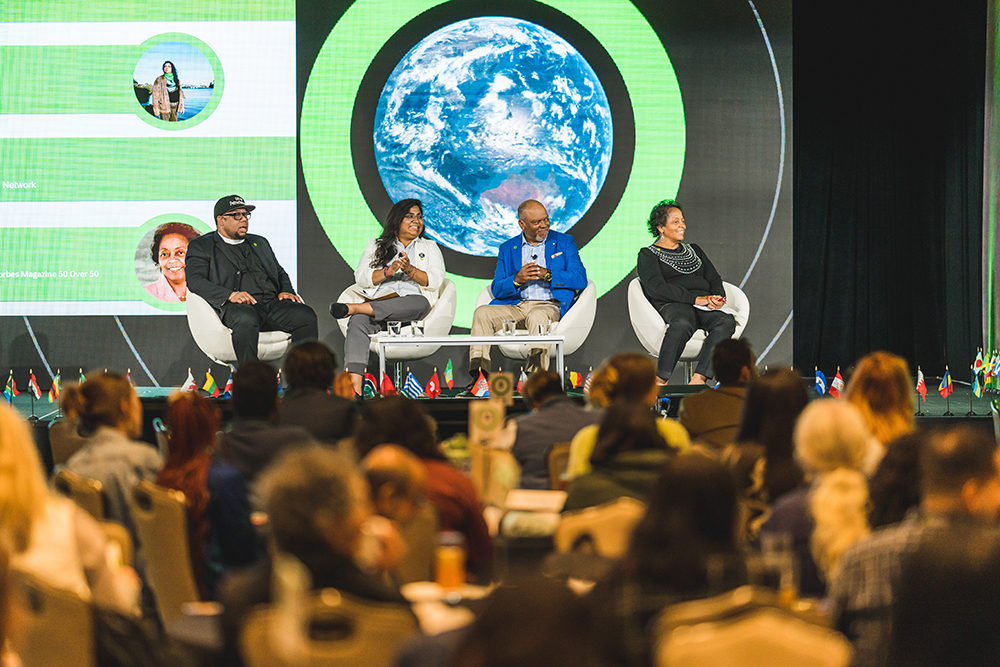 panelists at a climate reality leadership corps training interview