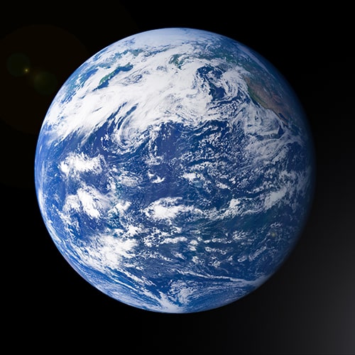 earth in orbit