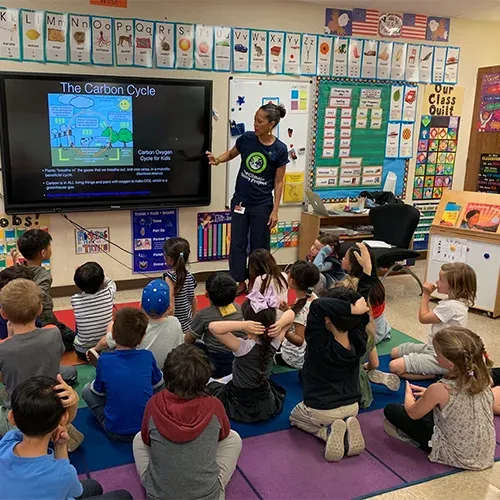 	LA Chapter Sybil Azur Presenting to Kids