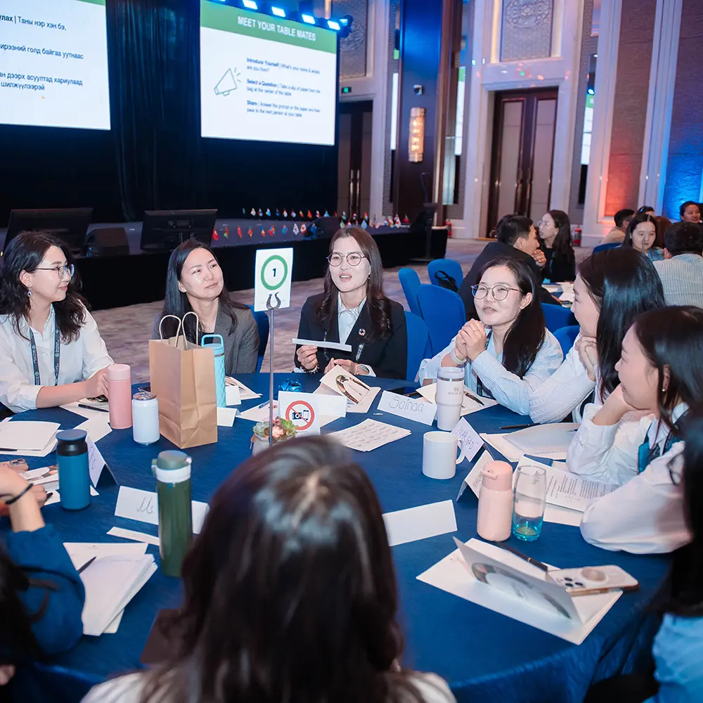 group of attendees at mongolia