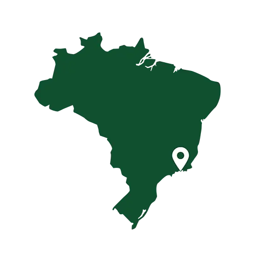 outline of brazil