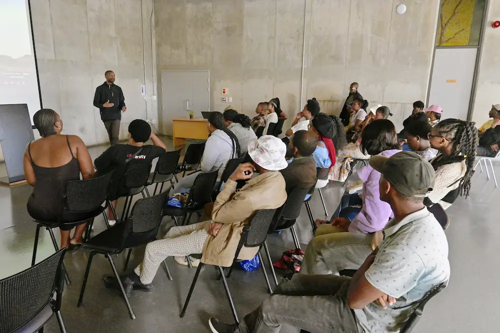 khotso gives another presentation