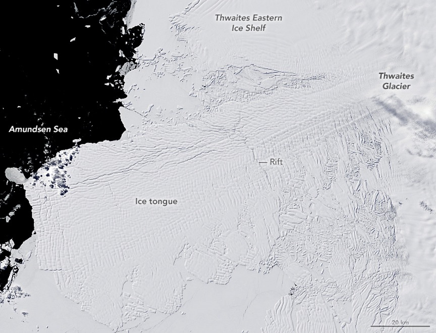 Thwaites Glacier Transformed