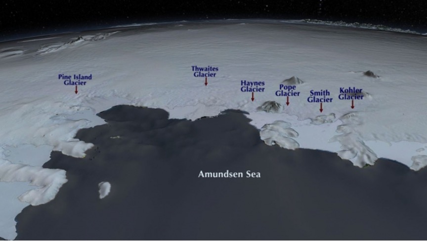 Amundsen Bay region 