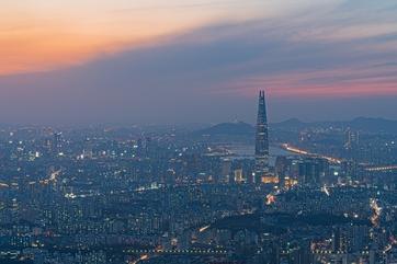 City Scape of Seoul, South Korea