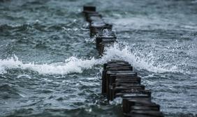 Flood over dock