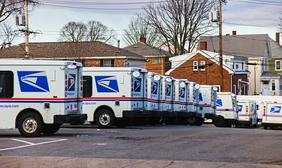 postal service trucks