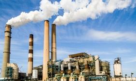 Photo Of An Industrial Factory Emitting Smoke