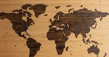 Wooden Map