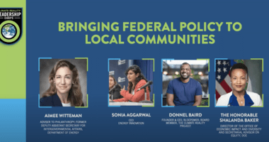 Bringing Federal Policy to Local Communities