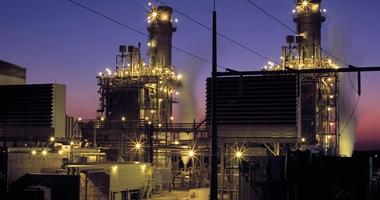 factory at night