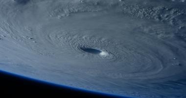 Hurricane from space