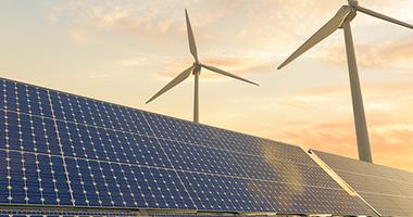 solar and wind power