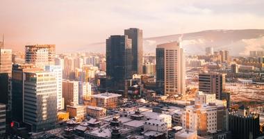 ulaanbaatar skyline