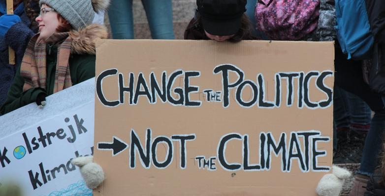 change politics not the climate