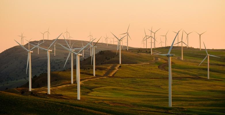 wind turbines