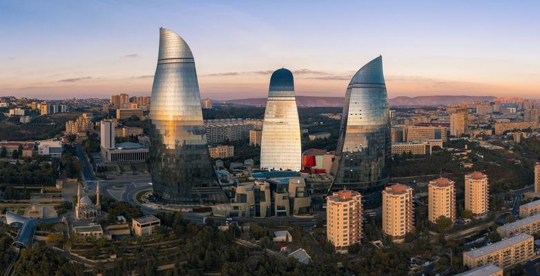 Baku skyline