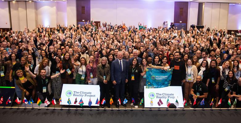 Group shot of attendees at the Rio training