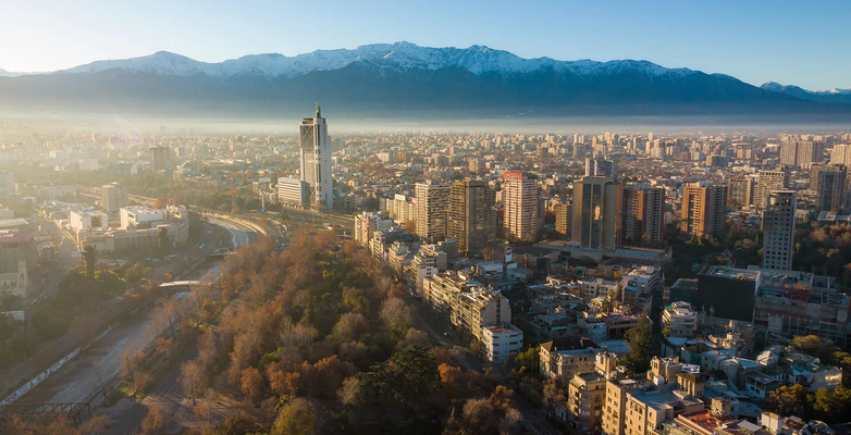 Santiago Chile skyline
