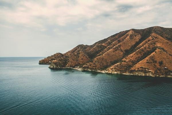 Santa Marta Colombia coastline
