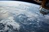 earth with satellite